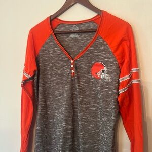 Cleveland Browns Long Sleeve Tee, XL